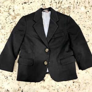 Boys Tommy Hilfiger Navy Blazer with Striped Lining, size 24 months